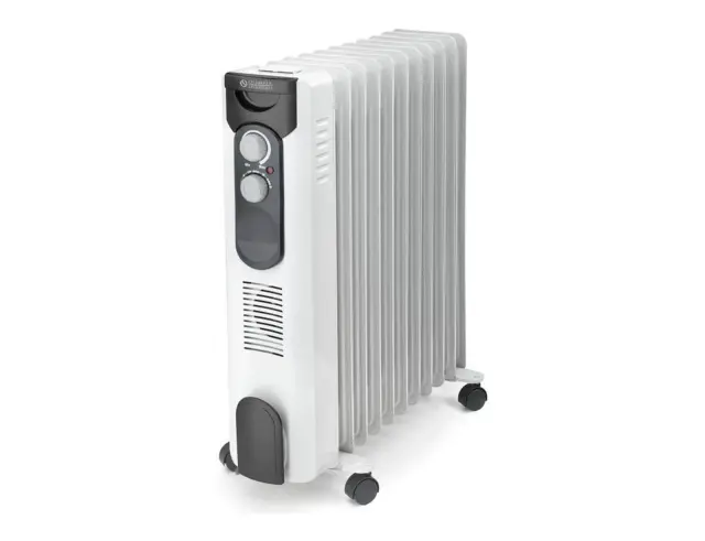 Καλοριφέρ Λαδιού Olimpia Splendid CaldoRad 11 με ισχύ 2500W και 2 επίπεδα θέρμανσης - White