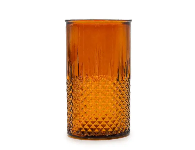 Ποτήρι Glass Drops Diamante (2393DB48) Από ανακυκλωμένο γυαλί, Χωρητικότητας 450ml, Διαστάσεων Ø 8 x Υ 13.5 cm, Topaz 2393DB48 2