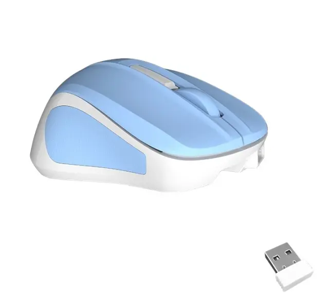 Meetion Silent Mini 2.4G Οπτικό Ασύρματο Ποντίκι (Μπλε) 17.001.0030 2