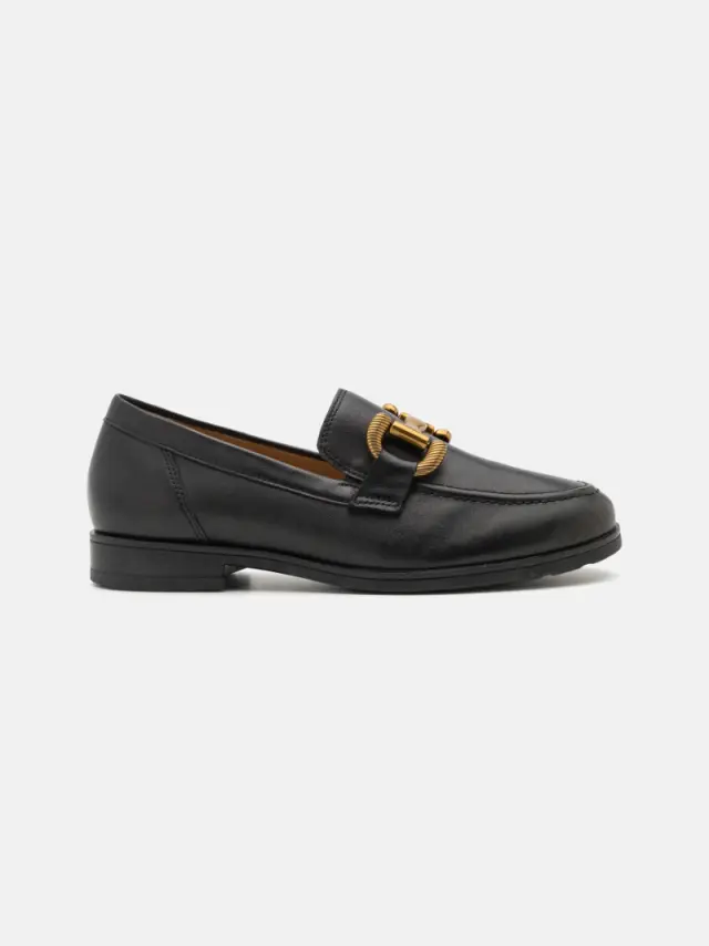Gabor Μοκασίνια-Loafers Γυναικείο δέρμα Μαύρο GAB/52422 27-SCHWARZ/MK G 3
