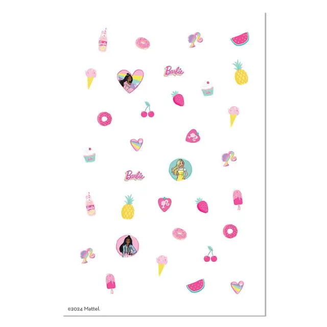 Παιδικά Αυτοκόλλητα Νυχιών Barbie Snails - Happy Vibes ΠΟΛΥΧΡΩΜΟ - One Size 2