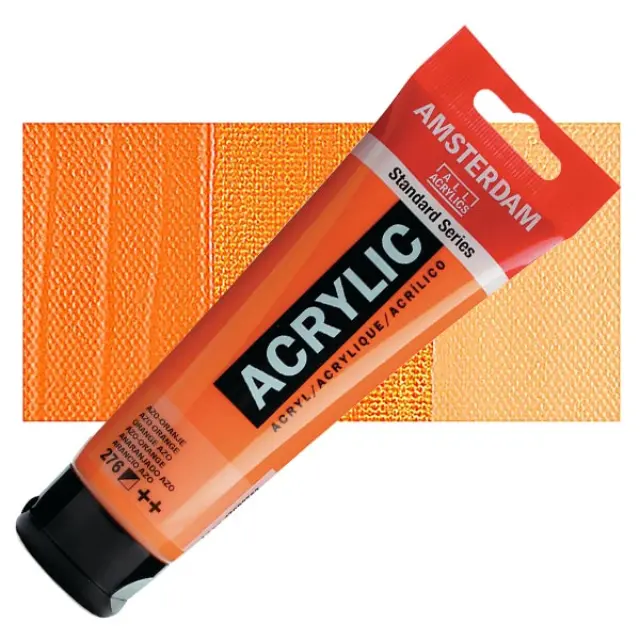 Ακρυλικό Talens Amsterdam 276 Azo Orange - 120ml