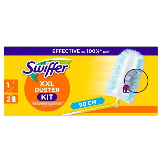 Swiffer Duster Kit πανάκι ξεσκονίσματος με χειρολαβή & 2 ανταλλακτικά xxl 3