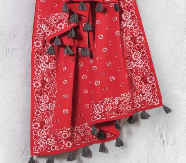 ΠΕΤΣΕΤΑ ΒΑΜΒ-ΠΟΛ BANDANA 90X170 RED - NEF NEF 3
