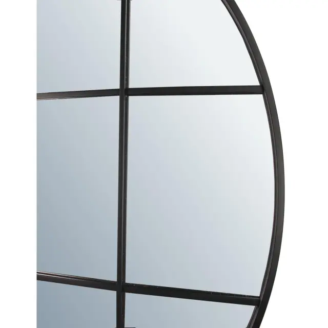 Καθρέπτης Μαύρο Μέταλλο 90x2.5x90cm 3