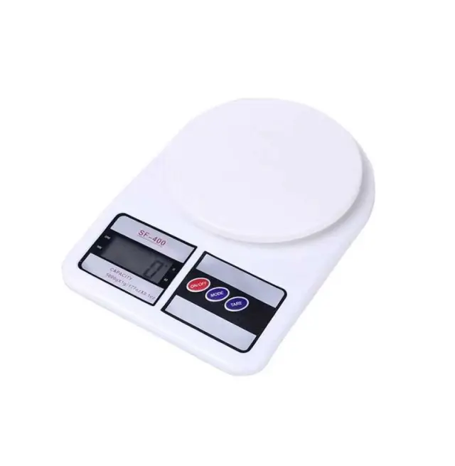 Factory SF-400 Ψηφιακή Ζυγαριά Κουζίνας έως 5kg Λευκή