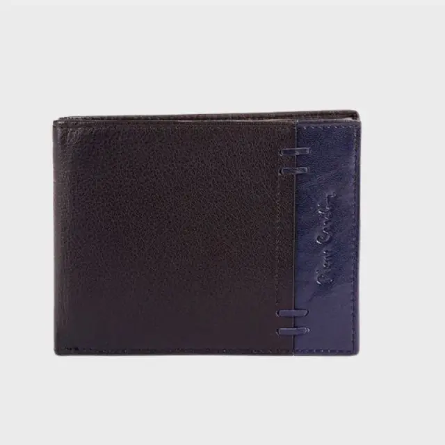 Δερμάτινο Πορτοφόλι - Καρτοθήκη Pierre Cardin 8804 TILAK31 Μαύρο - Μπλε - ONESIZE