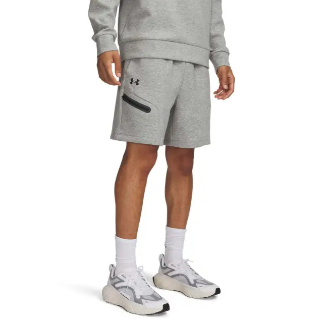 Under Armour Men's Unstoppable Fleece Shorts Γκρι 1379809-011 (Under Armour)