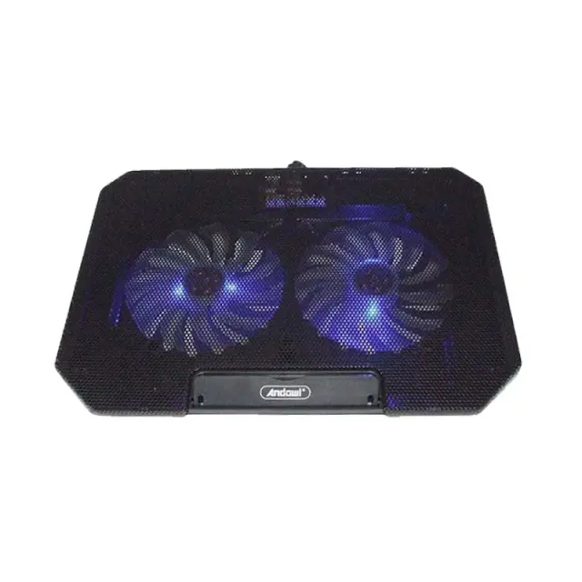 Andowl Βάση Ψύξης Laptop με Διπλούς Ανεμιστήρες LED Q-SR03 - Notebook Radiator 0751113 2