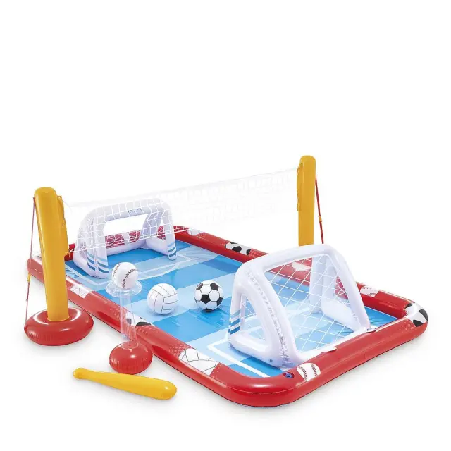 Intex 57147 Action Sports Play Center Παιδική Πισίνα Φουσκωτή 325x267x102εκ.