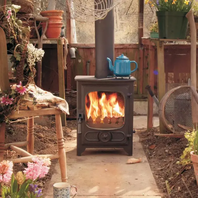 Charnwood Country 4 Black Σόμπα Καύσης Ξύλου 2