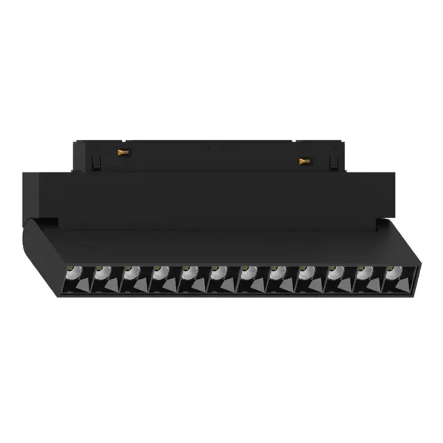 InLight Φωτιστικό LED 12W 4000K για μαγνητική ράγα σε μαύρη απόχρωση D:22cmX10,5cm (T01602-BL)