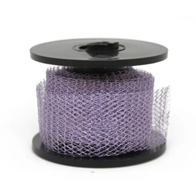 Σωληνοειδές Πλεκτό Σύρμα Ø0.1mm Φάρδος 15mm - Supa Lilac - 1m