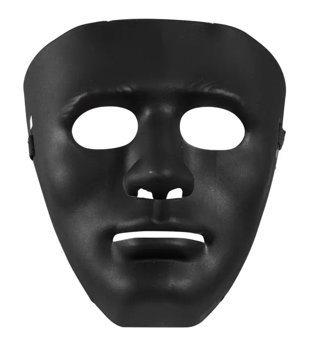 Αποκριάτικο Αξεσουάρ Μάσκα Anonymous Black (Widmann) (W-00852)