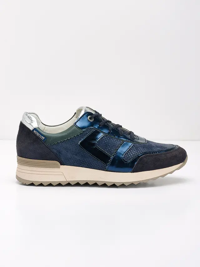 Mephisto Sneakers Γυναικείο δέρμα Nubuck Μπλέ MEP/TRECY INDIGO - 36 2