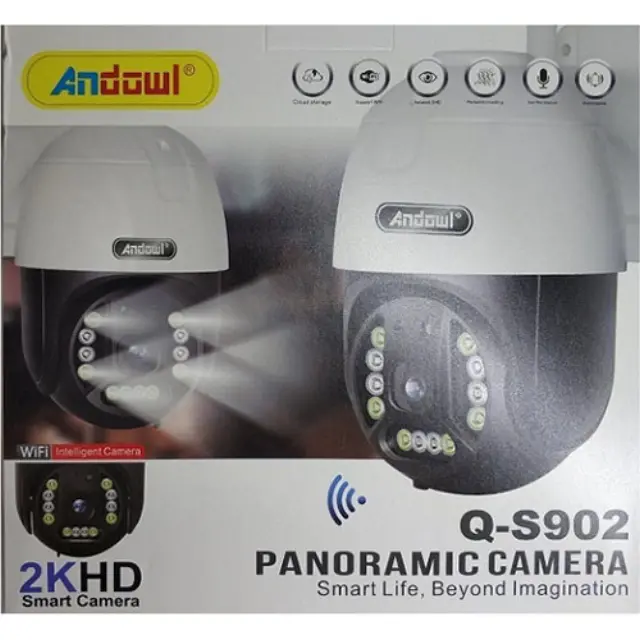 Andowl Q-S902 IP Κάμερα Παρακολούθησης Wi-Fi 1080p Full HD Αδιάβροχη με Αμφίδρομη Επικοινωνία 2