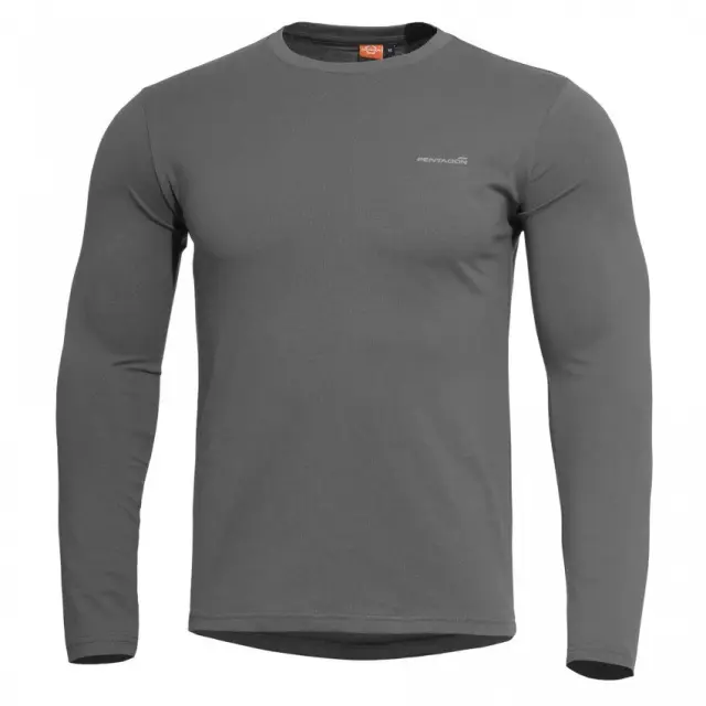 Pentagon Ageron 2.0 Long Arm Shirt-Μπλούζα για Καθημερινή Χρήση - 08WG-Wolf Grey-Γκρί Ανοιχτό