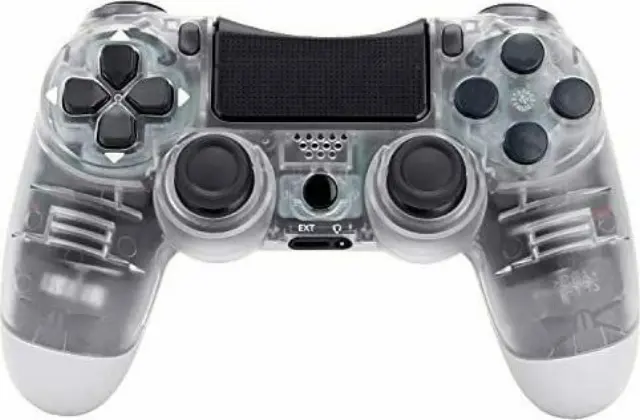 Doubleshock Ασύρματο Gamepad για PS4 Transparent 2