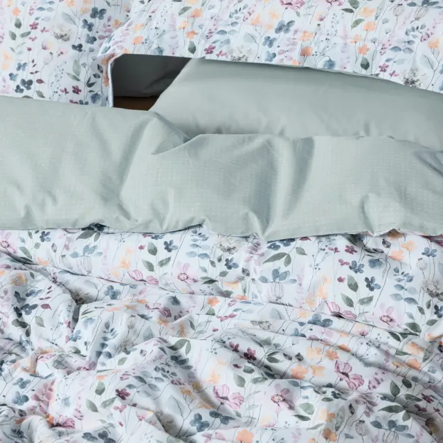 Σετ Παπλωματοθήκη 220x240 Υπέρδιπλη Casual Das Home 5453 Multicolor 70% Βαμβάκι-30% Πολυέστερ 2
