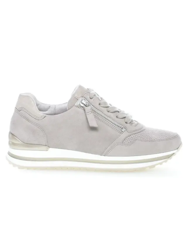 Gabor Sneakers Γυναικείο δέρμα Nubuck Μπεζ GAB/66528 12-PUDER 3
