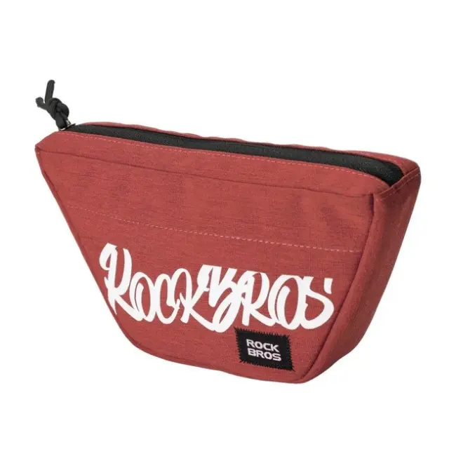 Rockbros G011 Flash Journey Trapezoidal Handlebar Bike Bag 0.7L Red
