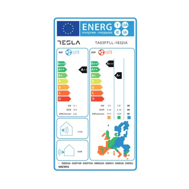 Tesla TA53FFLL-1832IA Κλιματιστικό Inverter 18000 BTU 3