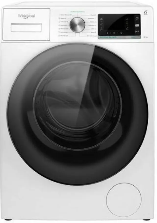 Whirlpool W6 W045WB EE Πλυντήριο Ρούχων 10kg με Τεχνολογία Ατμού 1400 Στροφών ZENtechnology