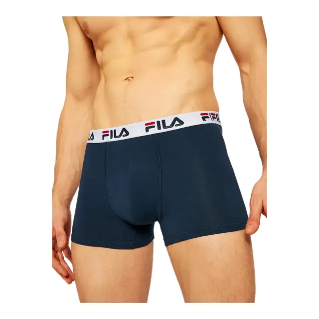 FILA Ανδρικό Boxer Urban Logo - Διπλό Πακέτο, Χρώμα Navy - M 2