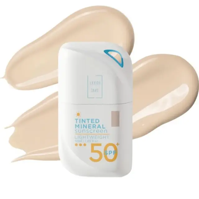 Lavish Care Tinted Mineral Sunscreen Αντηλιακή Κρέμα Προσώπου SPF50 με Χρώμα No1 Light Shade 50ml