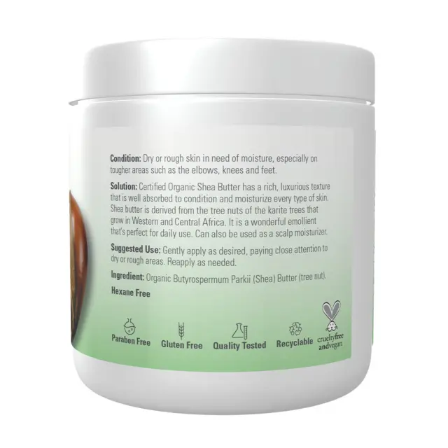 Now Foods Shea Butter, Organic 2