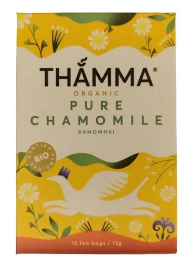BIOAGROS Τσάϊ Pure Chamomile Φακελάκια12x1gr Thamma Βio