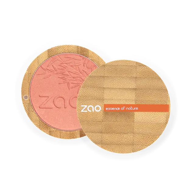 Zao Organic Compact Blush – Βιολογικό compact ρουζ με φυσικό, φωτεινό αποτέλεσμα - Zao 327 Coral Pink