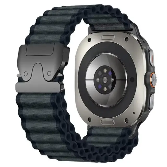 Parachute Buckle Nylon Λουράκι για Galaxy Watch 8/8 Classic-Dark Grey OEM