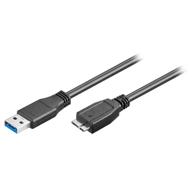 Καλώδιo USB 3.0 A αρσ. - USB micro B αρσ. 0.5 m.