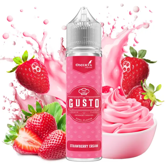 Gusto Strawberry Cream 20ml for 60ml