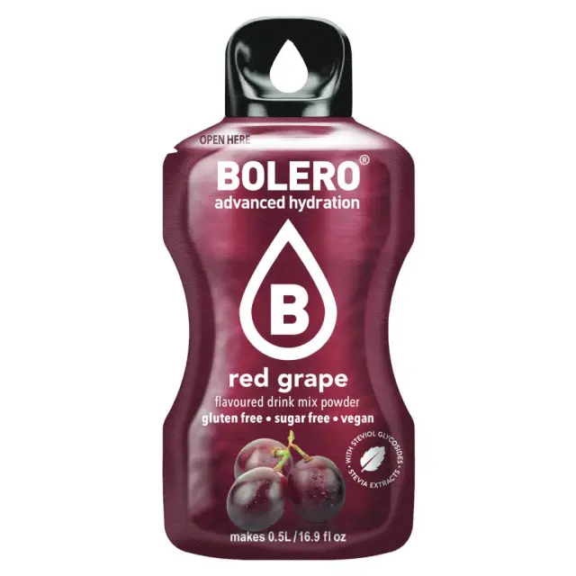 Bolero Stick Red Grape Χυμός Σε Σκόνη 12x3gr