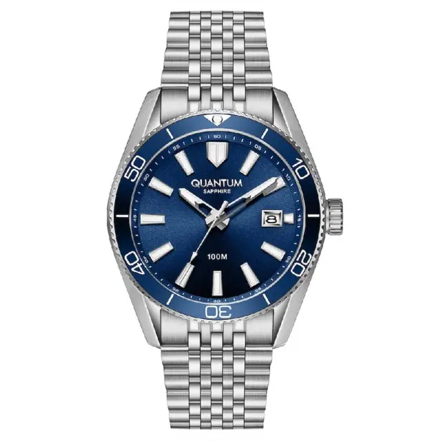 Quantum Adreanaline Men's Watch Silver Stainless Steel ADG1215.390