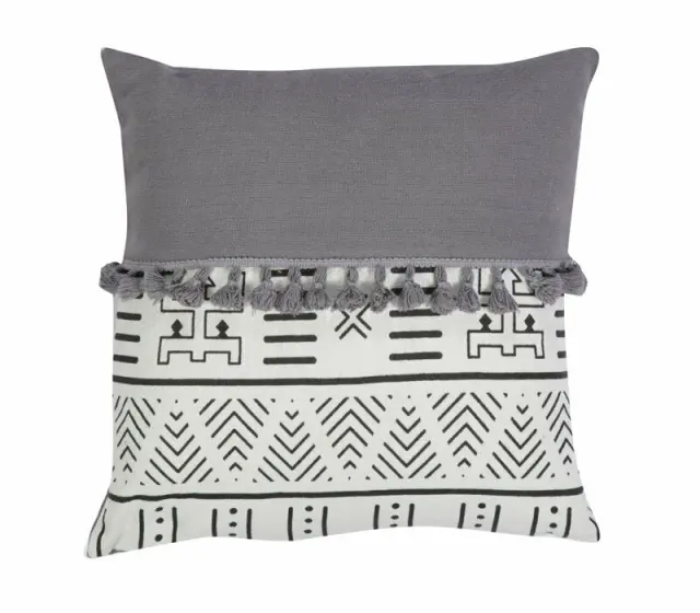 ΜΑΞΙΛΑΡΙ ΒΑΜΒ-ΠΟΛ BERNICE 45X45 GREY - NEF NEF