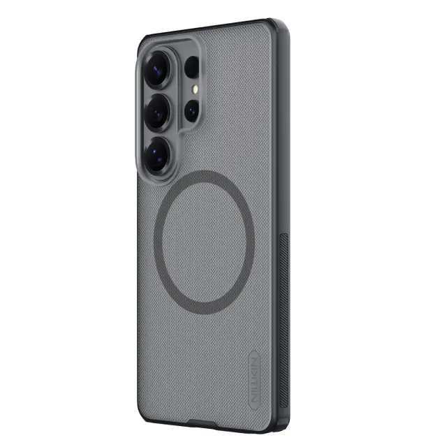 Nillkin Super Frosted PRO Magnetic Back Cover for Samsung Galaxy S26 Ultra Transparent Black 2