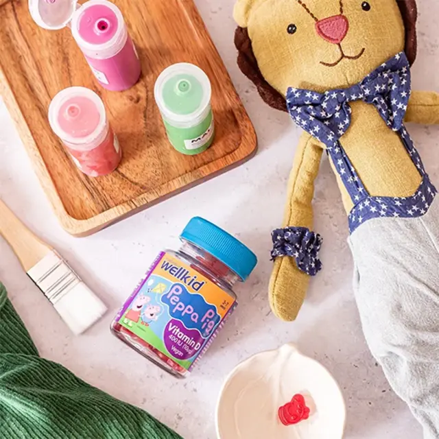 Vitabiotics Wellkid Peppa Pig Vitamin D 400 IU 3