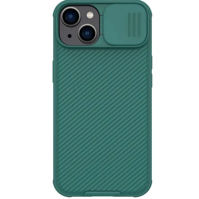 Nillkin CamShield Pro για iPhone 14 Plus, προστατευτικό κάλυμμα για την κάμερα, πράσινο