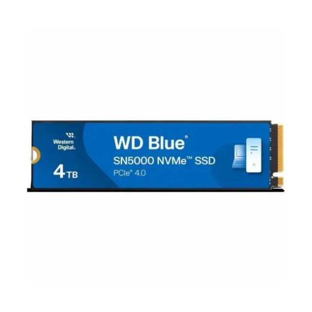 Western Digital Δίσκος SSD Blue SN5000 4TB M.2 NVMe PCIe 4.0 (WDS400T4B0E)