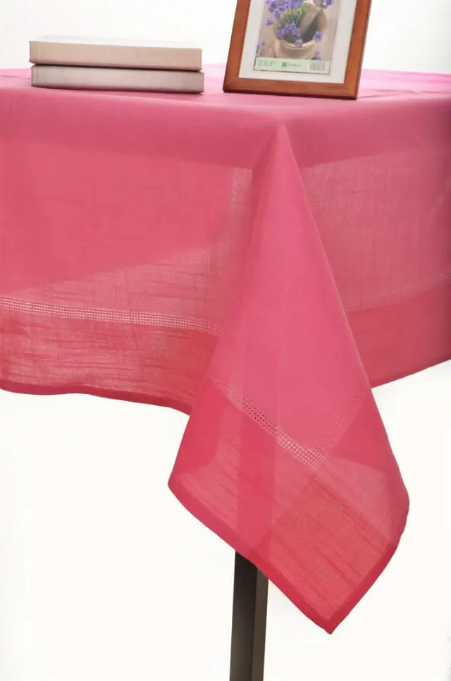τραπεζομάντηλα nx031 (175cm x 175cm) φούξια - -