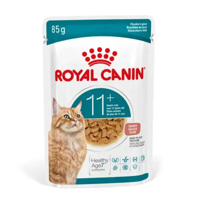Royal Canin Cat Healthy Wet Food Ageing 11+ Gravy 85gr