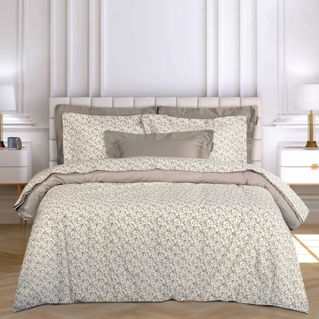 Σετ Σεντόνια Υπέρδιπλα 4 Τεμαχίων Greenwich Polo Club 2370 Cream-Beige 240x260