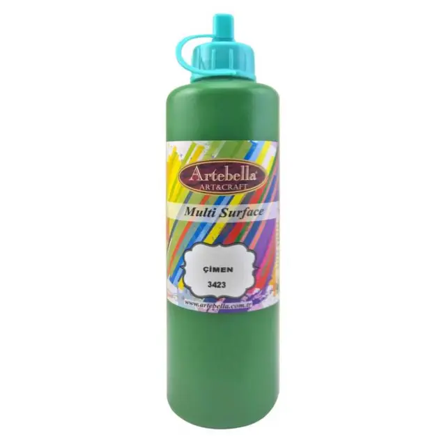 Artebella Ακρυλικό Χρώμα Multi Surface - 3423 Grass Green - 500ml