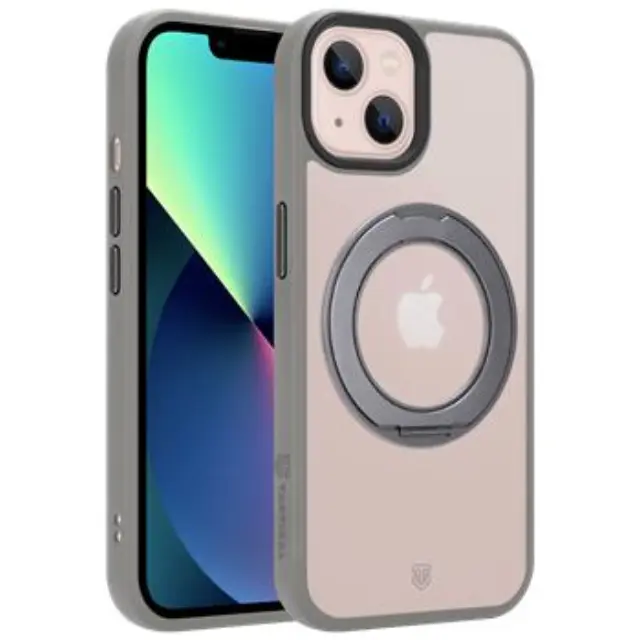 Tactical MagForce Hyperstand Cover for Apple iPhone 13 Light Grey