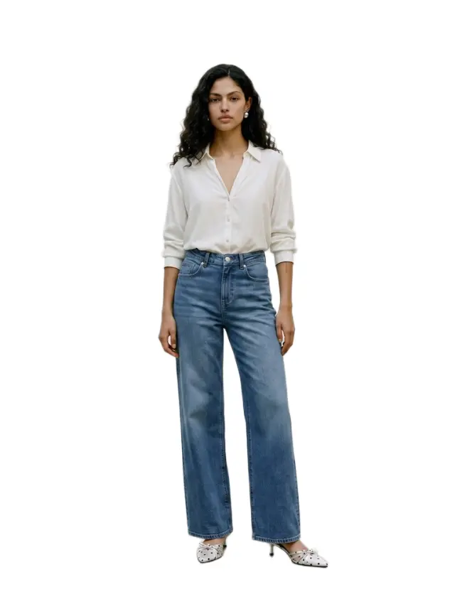 Vero Moda γυναικείο μονόχρωμο πουκάμισο VMAURA 10353621-2