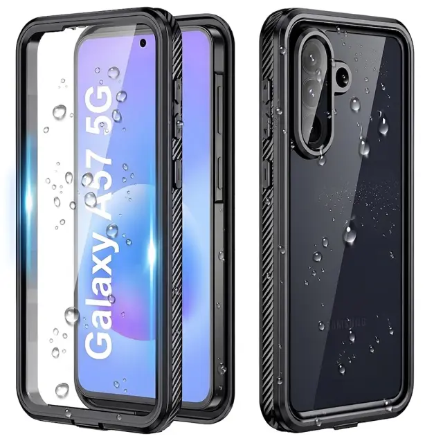 ShellBox - Waterproof IP68 Case - Samsung Galaxy A57 5G - Black