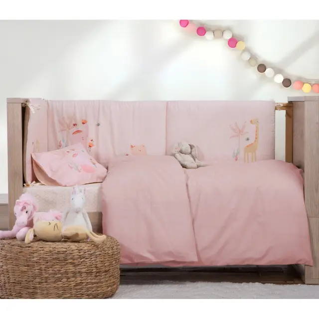 Παπλωματοθήκη Βρεφική 110x150 Nef-Nef Homeware Basic PINK